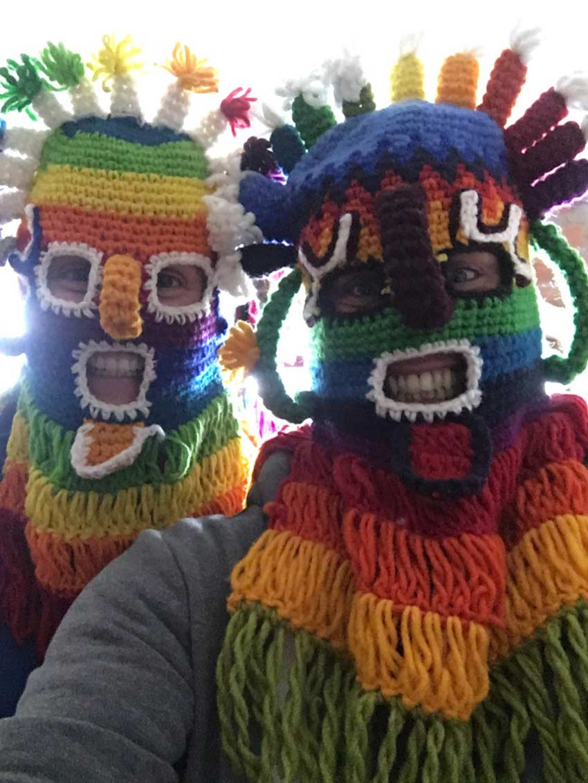 Máscaras Aya Huma.
